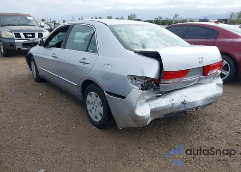 2003 Honda Accord 2.4 Lx из США, поврежденный, VIN JHMCM55303C058676